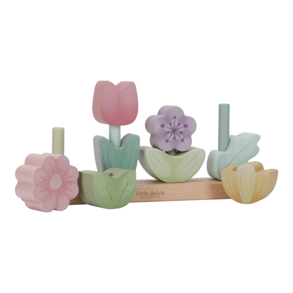 Stacking Puzzle Flowers - Fairy Garden FSC